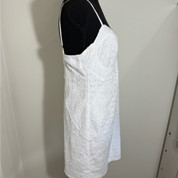 Forever 21 White Spaghetti Strap Mini Dress - Picture 4 of 6